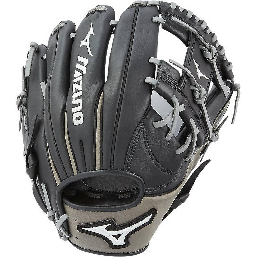 Panske Rukavice Mizuno Franchise Series Infield 11.5" Baseball Čierne Vypredaj ETJG07315